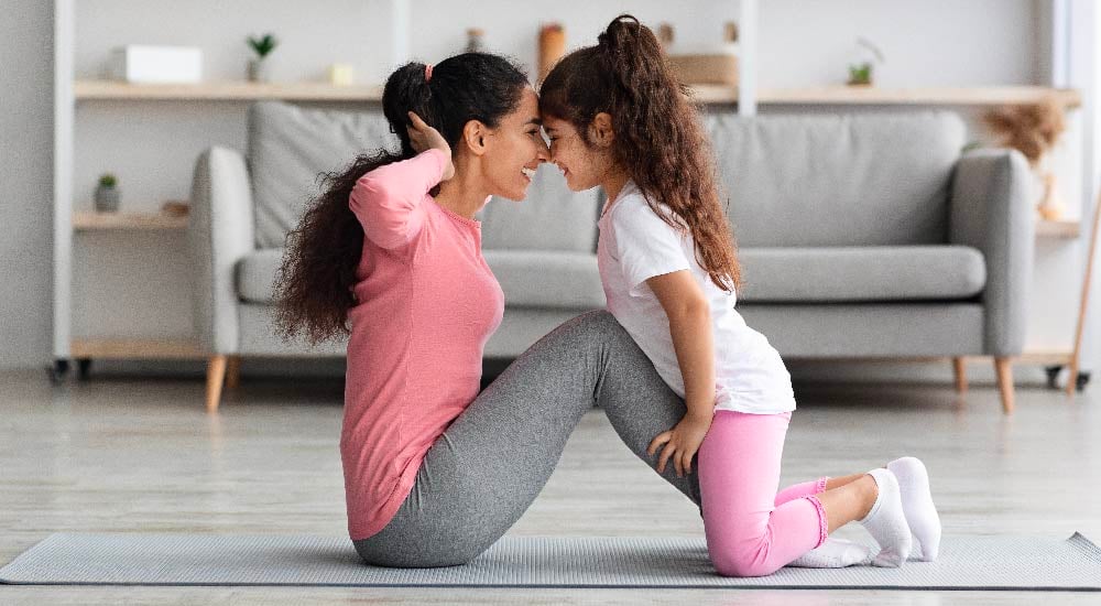 Haz ejercicio en familia y diviértete con ellos