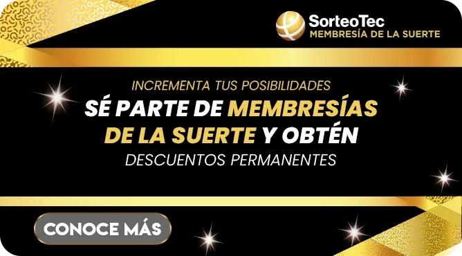 Participa en tus sorteos favoritos y paga en cómodas mensualidades con descuentos permanentes