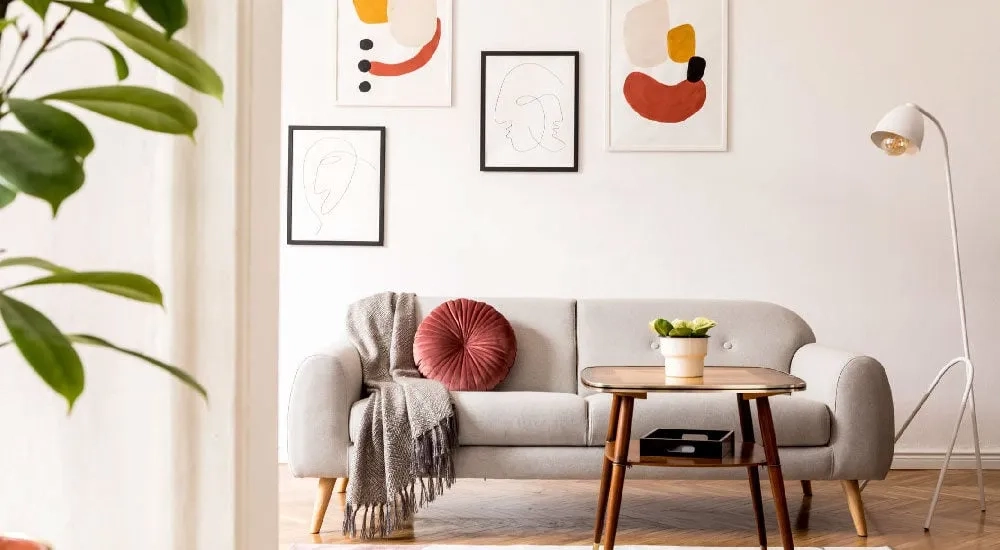 Descubre cómo decorar una sala con poco dinero 