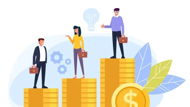 Gráfico ganar dinero