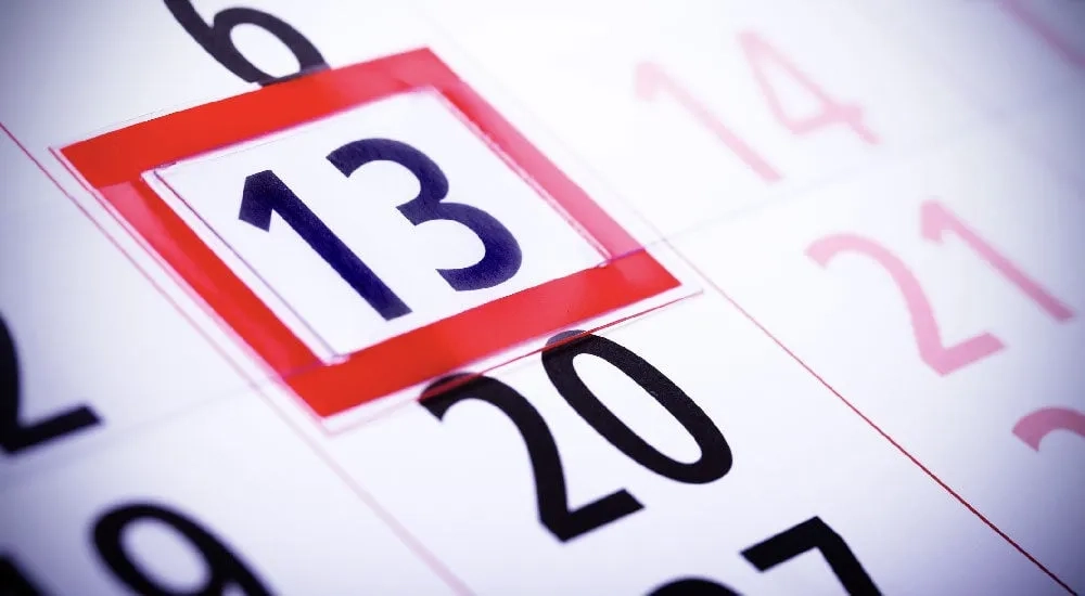 ¿Por qué el martes 13 se considera de mala suerte?